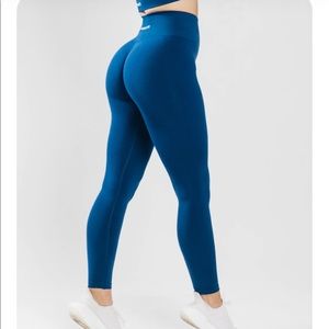 Women’s Seamless Alphalete Amplify Legging - Victory Blue